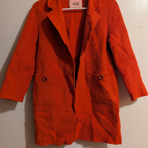 Jackets & Blazers - Women's Orange Coat
